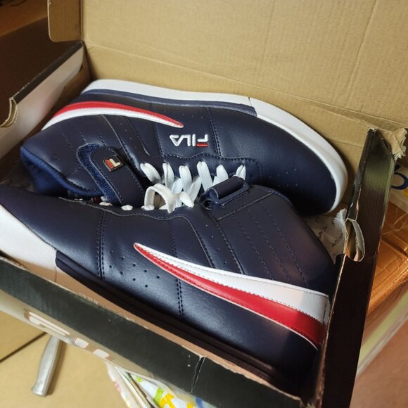 Fila Mens Blue Lifestyle Sneakers Shoes